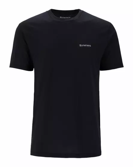 Simms Classic Tackle T-Shirt Black - Men T-Shirts - 694264678985 - 2