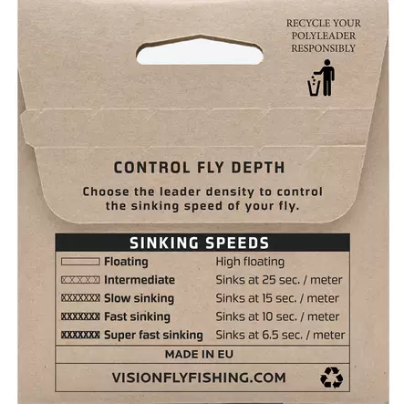 Vision Polyleader Salmon & Seatrout 5' - Polyleaders - 6417512300865 - 3