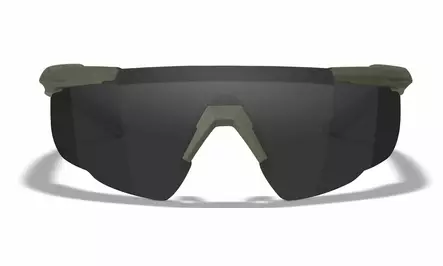 Wiley X Saber Advanced Grey & Clear & Light Rust OD Green - Shooting Glasses - 712316023535 - 2