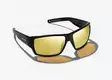 Bajio Vega Black Matte Yellow Glass - Glass Lenses - 840290913105 - 2
