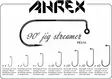 Ahrex PR374 90 Degree Bent Jig Streamer - Streamer Fly Hooks - 655043957165 - 3