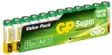 GP Super Alkaline AA 12kpl paristo - Batteries and powerbanks - 4891199217005 - 1