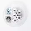 Grundens HEXAGRIP Cleat & Stud Puck Pack Silver - Studs - 0840316311595 - 3