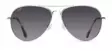 Maui Jim Mavericks - Silver Titanium Frame with Neutral Grey Lens - Plastic Lenses - 603429022105 - 2