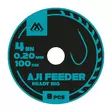 Mikado Aji Feeder Ready Rig 100cm - Ready Tied Hooks - 5900637110415 - 1