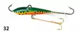 Nils Master Jigger 70mm 10g -tasapainopilkki - Horizontal Ice-Fishing Lures - 3400650025 - 4