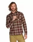 Simms Santee Flannel Mahogany/Tan Camp Plaid - Shirts - 694264581575 - 4
