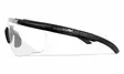 WileyX Saber Adv. Grey - M. Black - Shooting Glasses - 712316003025 - 3