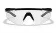 WileyX Saber Adv. Grey - M. Black - Shooting Glasses - 712316003025 - 1