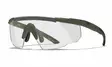 Wiley X Saber Advanced Grey & Clear & Light Rust OD Green - Shooting Glasses - 712316023535 - 5