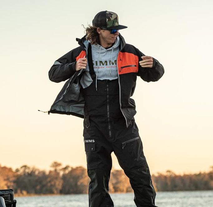Simms CX Fishing Bib Black - Ruoto.com webstore