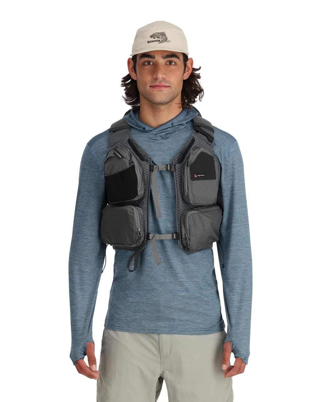 Simms Flyweight Vest Pack Smoke - Ruoto.com webstore