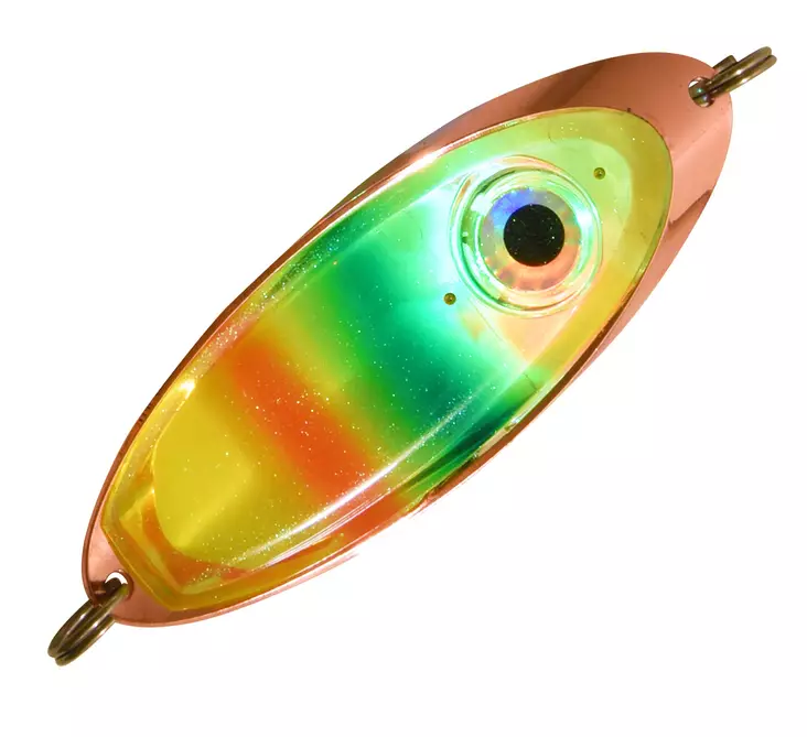 Patriot Ice Disco Light Fishing Lure - Ice Fishing Lures for Arctic Char - 1292025 - 1