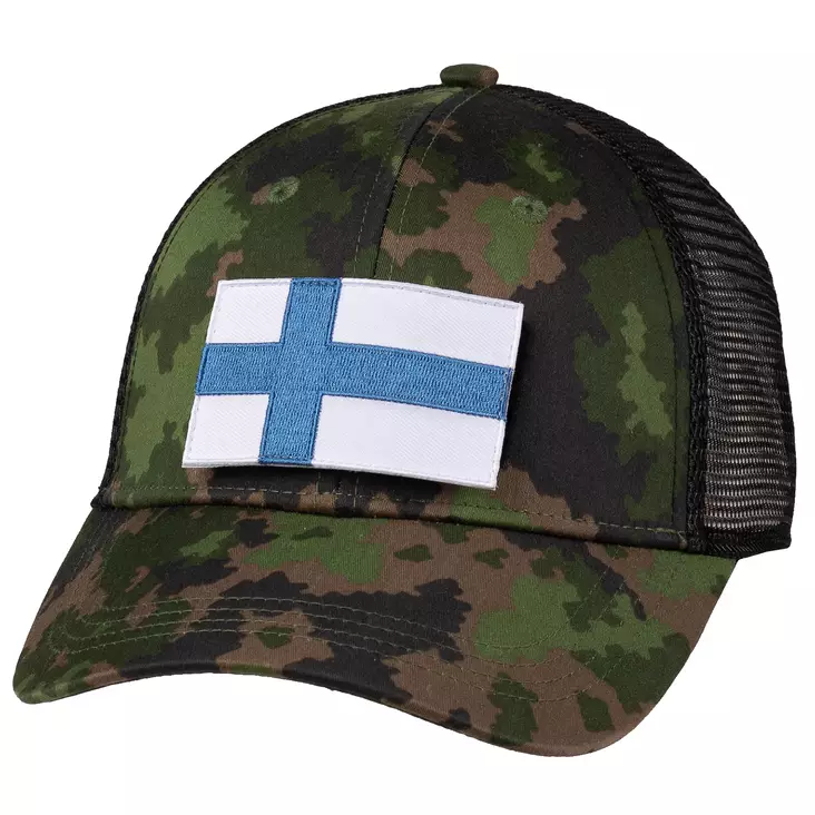 Salon Trucker Cap Camo M05 Velcro Finland - Headwear - 6419647063875 - 1
