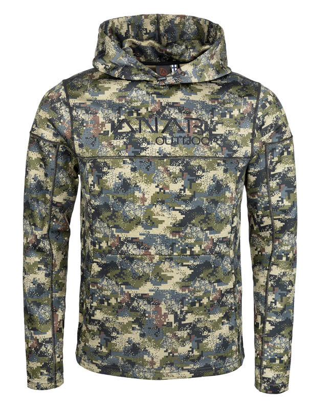 Anar Muorra M's Camo Hoodie - Shirts - 6438014280875 - 1