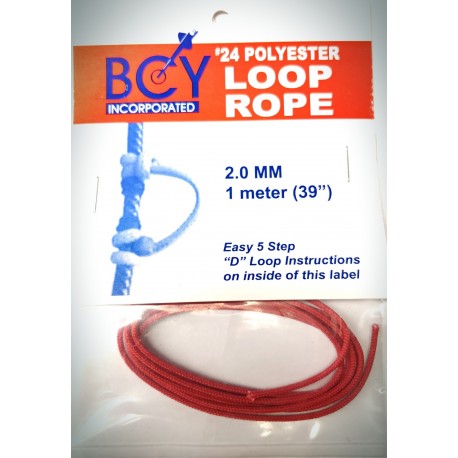 BCY Loop Rope 2mm -jännelooppinaru 1m - Other Bow Accessories - 310034845631 - 1