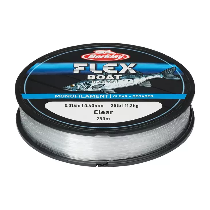 Berkley Flex Boat 0,35mm Clear - Main Lines - 028632986585 - 1