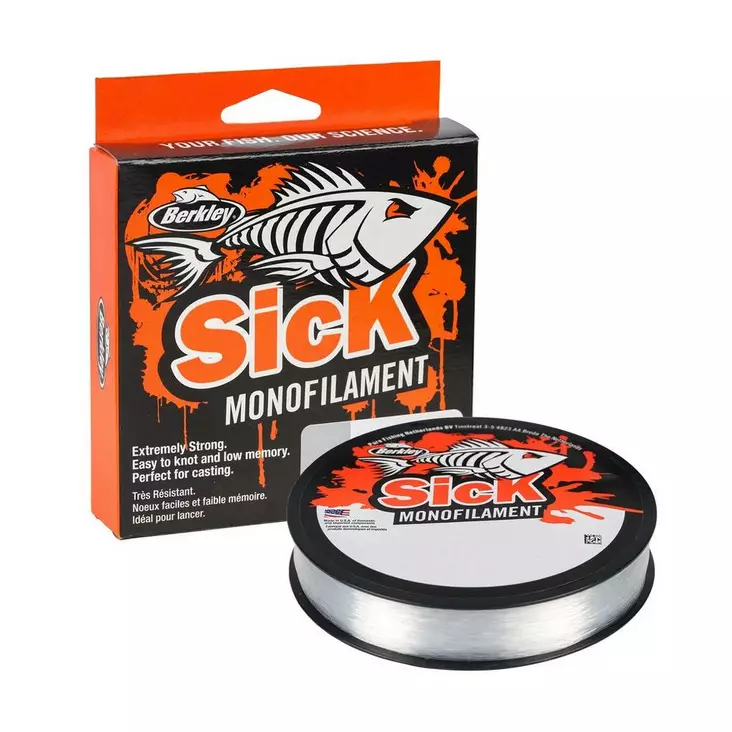 Berkley Sick Mono Clear 300m - Nylon Lines - 028632982815 - 1