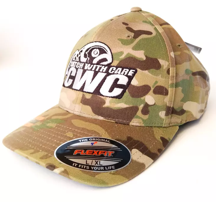 CWC Catch With Care Flexfit Camo S/M - Caps - 7340029418565 - 1