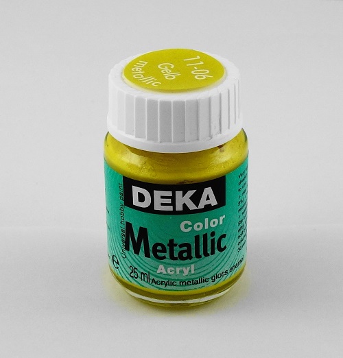 Deca Lack Metallic 25ml - Solvent based paints and colours - SAMDLM25 - 1