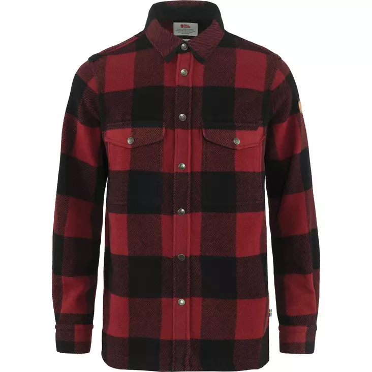 Fjällräven Canada Shirt Red - Shirts - 7392158891825 - 1