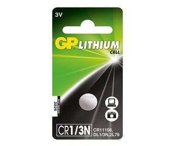 GP Lithium cell CR1/3N - Batteries and powerbanks - 4891199028175 - 1