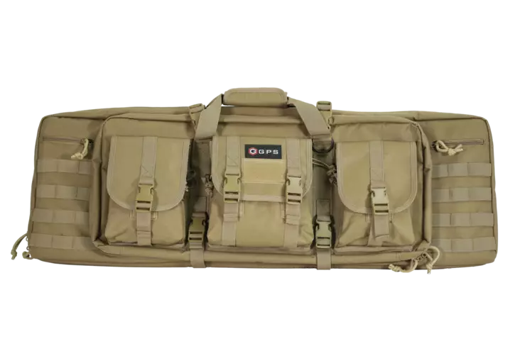 GPS 42" Double Rifle Case FDE - Soft rifle cases - 888151032275 - 1