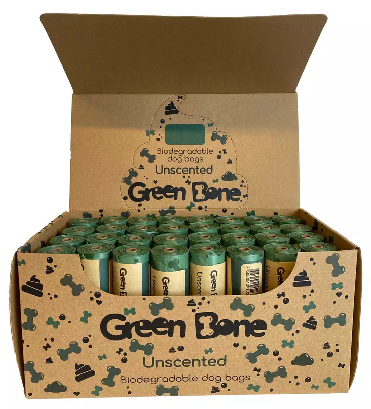 Green Bone Unscented, 1 roll - Other Dog Accessories - 7350040123935 - 1