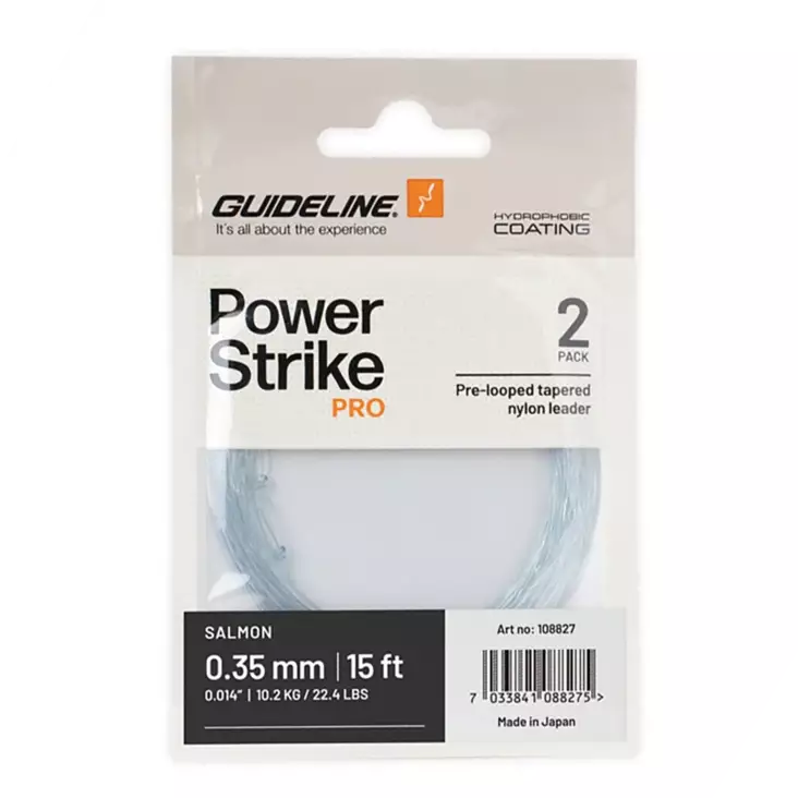 Guideline Power Strike PRO Salmon 15ft - Nylon Leaders - 7033841088275 - 1