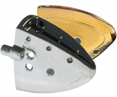 Jackpot Raksihuppu Medium Chrome - Baitholders and Flashers - 461005 - 1