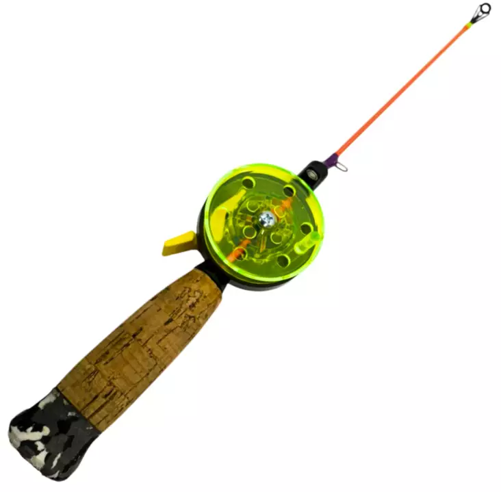 Kirpun Modattu Delfin 50mm/ 40cm Orange - Traditional Ice Fishing Rods - 6438407010225 - 1