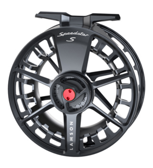 Lamson Speedster S-Series HD Dark Smoke - Waterworks Lamson Fly Reels - 708332009455 - 1