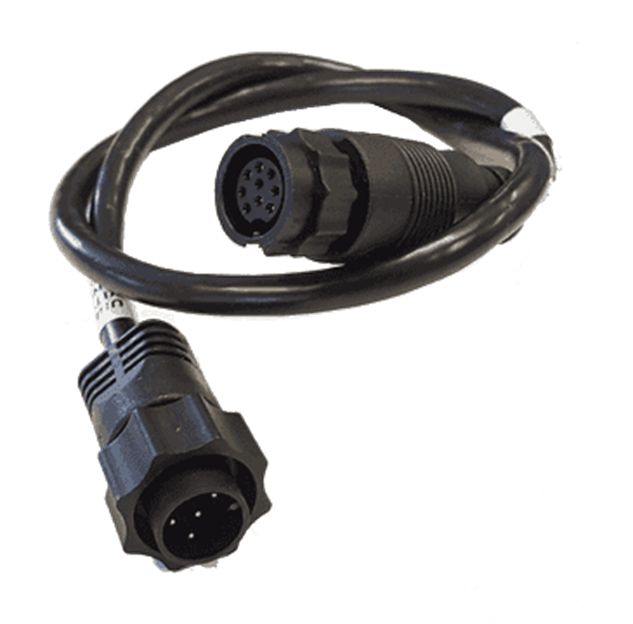 Lowrance Adapter - Blue 7-pin to Black 9 Airmar XID - Lowrance Accessories - 9420024165355 - 1