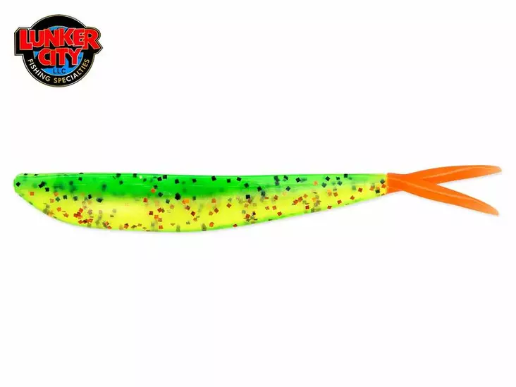 Lunker City Fin-S Fish 10cm - Soft Baits for Vertical Fishing - 1730030005 - 2