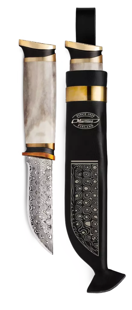Marttiini Luudamascus wooden gift box - Knives and Blades - 6416885346265 - 1