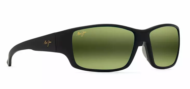 Maui Jim Local Kine - Soft Black Frame with HT Lens - Glass Lenses - MM810-015 - 1