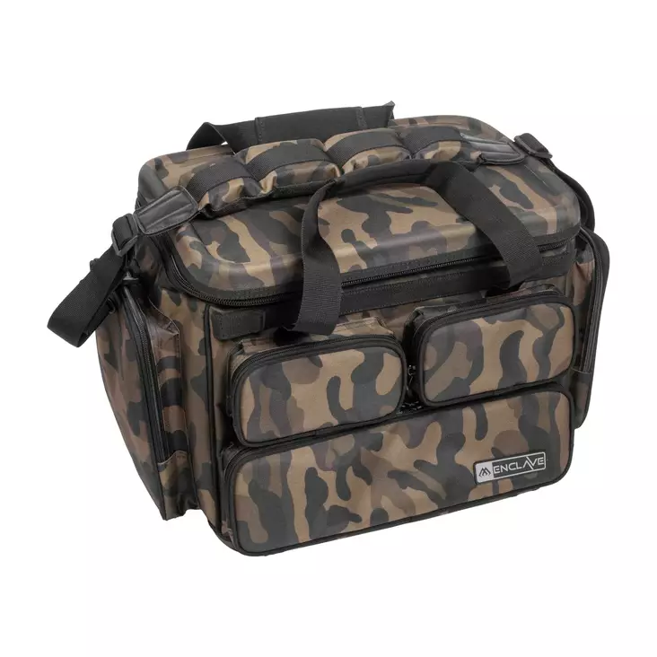 Mikado Enclave Camo Hard Compact Bag - Tackle Boxes, Rig Boxes & Pouches - 5900637160625 - 1
