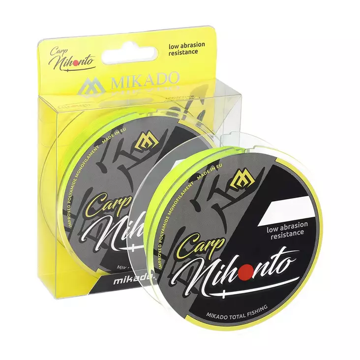 Mikado Nihonto Carp 600m Fluo Yellow - Monofilament - 5900637802785 - 1