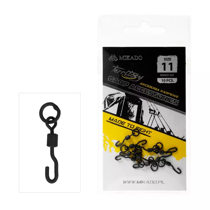 Mikado Ronnie Rig Swivel #11 - Swivels, Rings & Links - 5900637029595 - 1