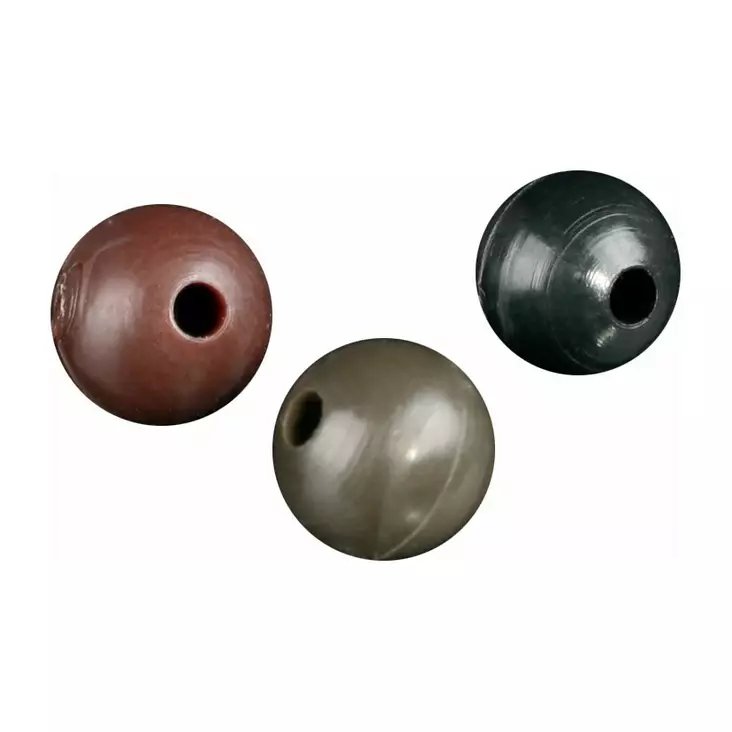 Mikado Soft Silicone Bead 6mm Black - Beads, Stops & Sleeves - 5900637680475 - 1