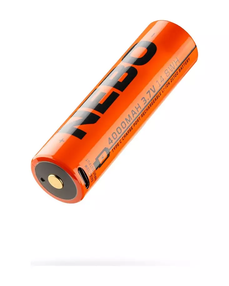 NEBO Rechargeable Battery 21700 4000MAH - Lighting Accessories and Add-ons - 5060945232145 - 1