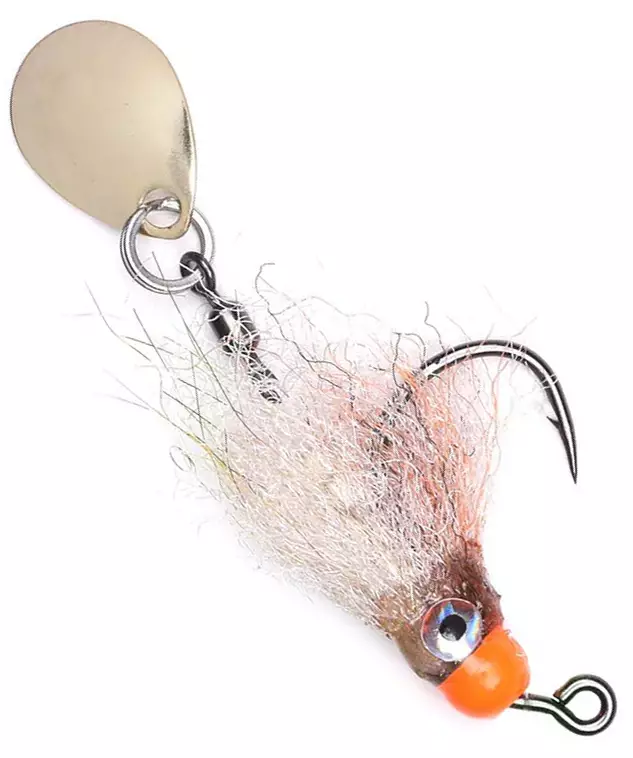 Perch - Ahven Clouser 1 Silver #4 - Streamers & Wooly Buggers - 8859202539175 - 1