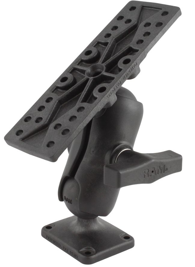RAM® Composite Universal Marine Electronic C Mount - Standard - RAM Mounts, size C - 793442909405 - 1