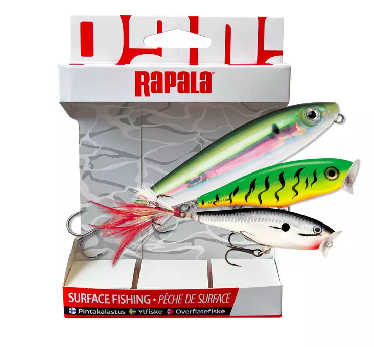 Rapala Essentials Topwater Sunny 2.0 - Lure Assortments - 022677384115 - 1