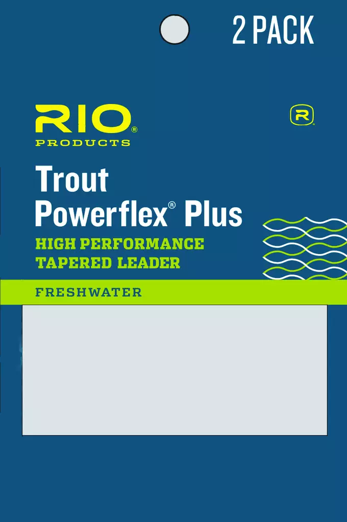 Rio Powerflex Plus 2 Pack 9' - Nylon Leaders - 730884544085 - 1