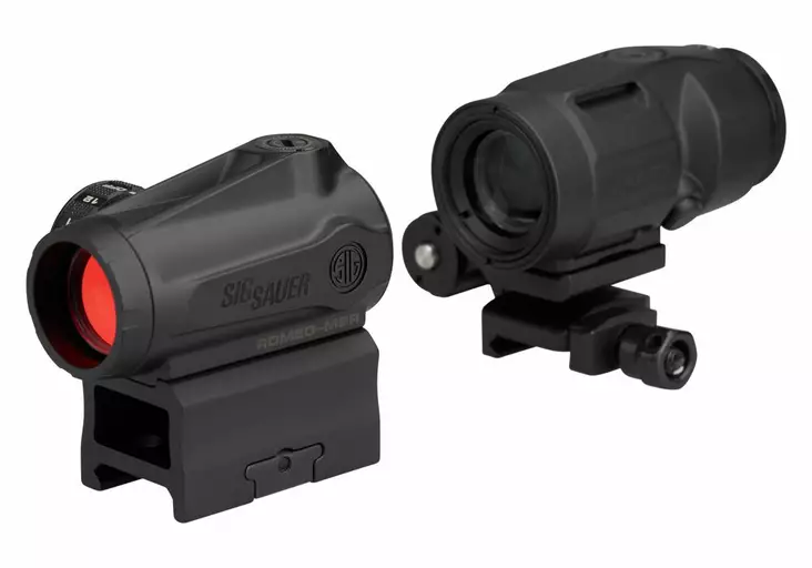 Sig Sauer Romeo MSR Gen II Juliet3 Micro Combo - Sig Sauer Red Dot Sights - 798681699155 - 1