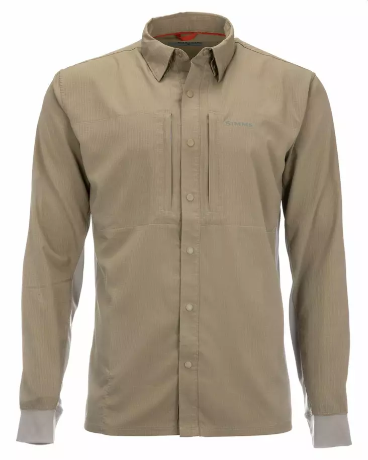 Simms BugStopper Intruder BC Shirt Tan - Shirts - 694264548325 - 1