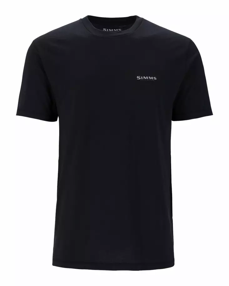 Simms Classic Tackle T-Shirt Black - Men T-Shirts - 694264678985 - 1