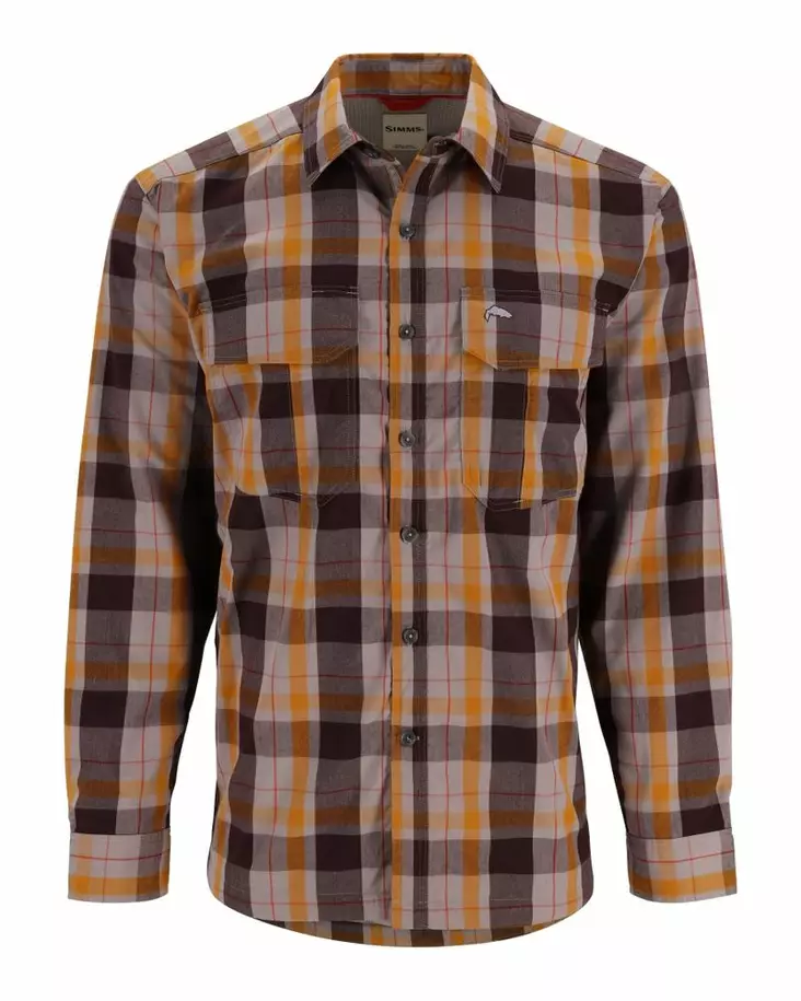 Simms ColdWeather Shirt Dolomite Logan Plaid - Shirts - 694264654415 - 2