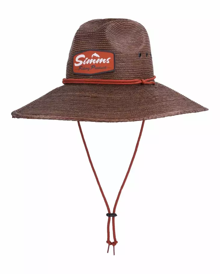 Simms Cutbank Sun Hat Chestnut - Caps, Beanies and Other Hats - 694264596265 - 1